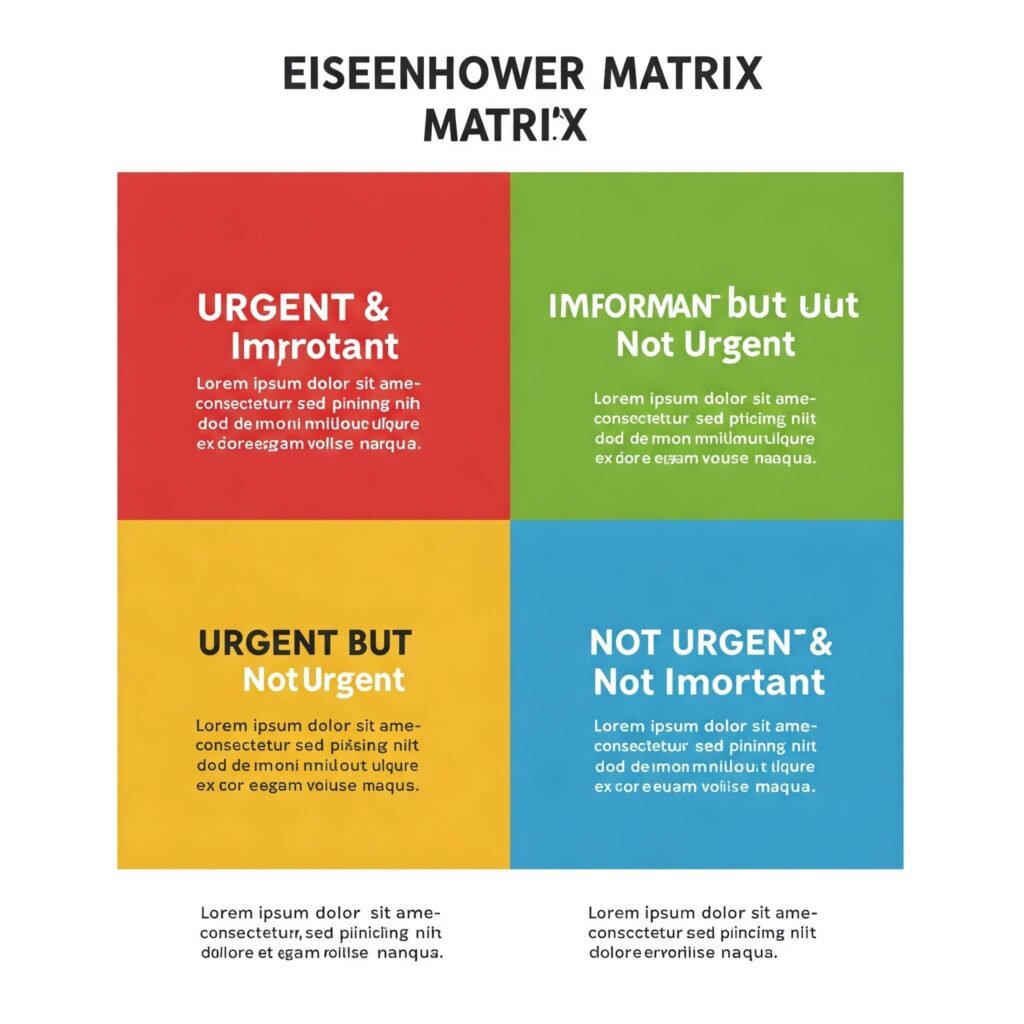 Eisenhower Matrix Infographic