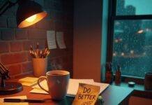 Top Tools and Apps to Crush Your Goal Setting This Year A slightly blurry, high-resolution shot of a cluttered