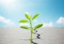 Fixed vs. Growth Mindset: Which One Are You? Seedling Breaking Concrete Concise and descriptive