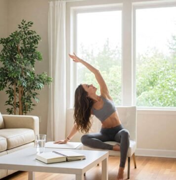 How a 15-Minute Morning Routine Can Transform Your Day Morning yoga and journaling