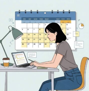 5 Time-Blocking Hacks to Maximize Your Focus Productivity Calendar Graphic