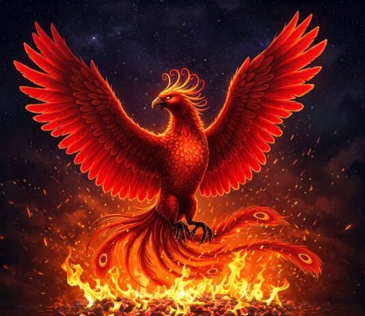 True Stories of People Who Turned Pain into Purpose Majestic phoenix rising from ashes.