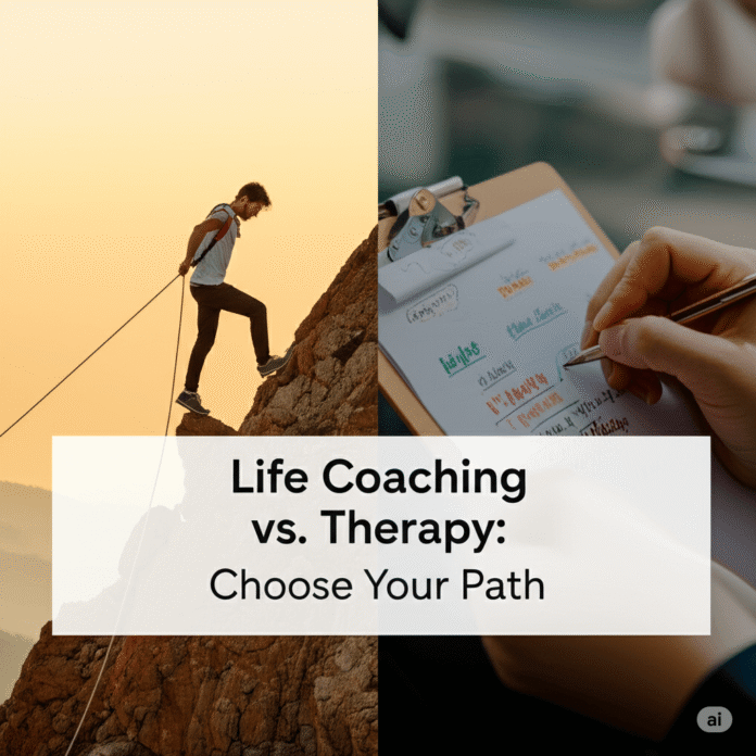 Life Coaching vs Therapy